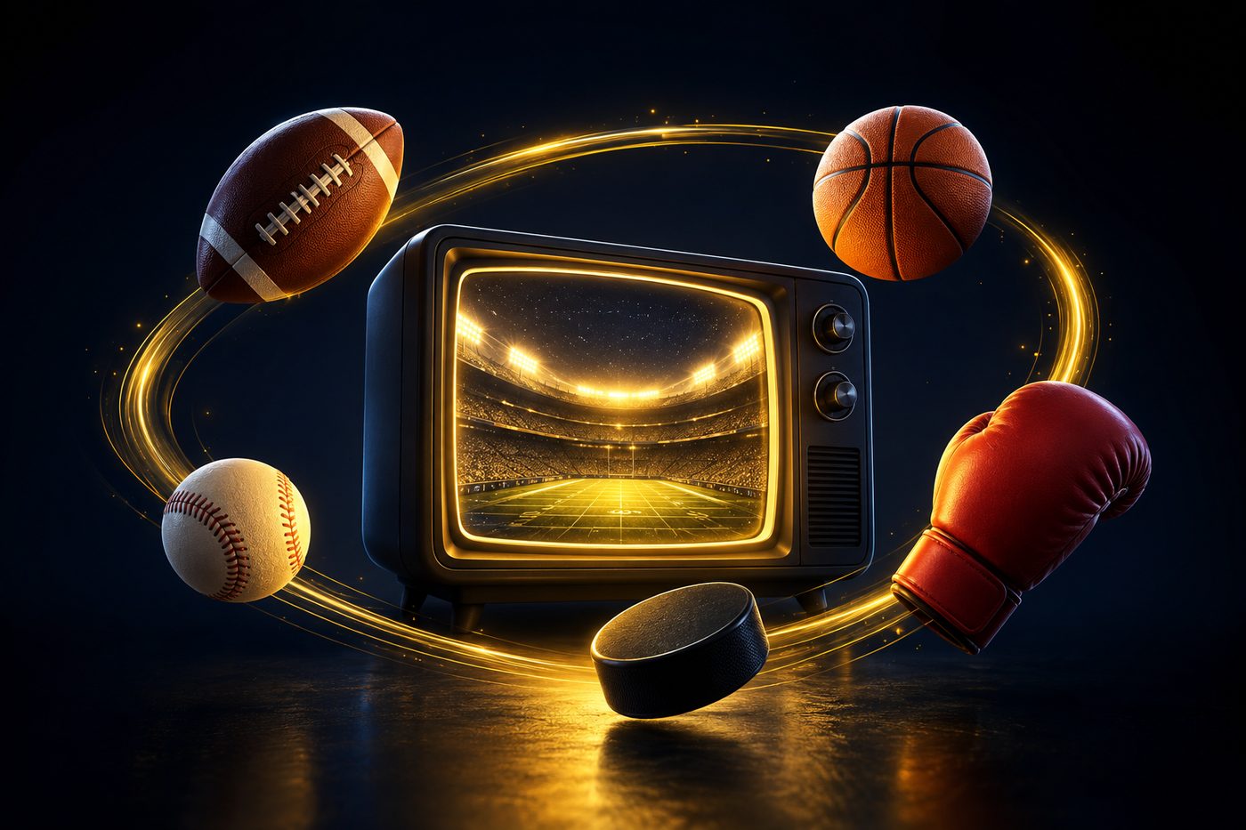US sports on IPTV — NFL, NBA, MLB, NHL and UFC in 4K